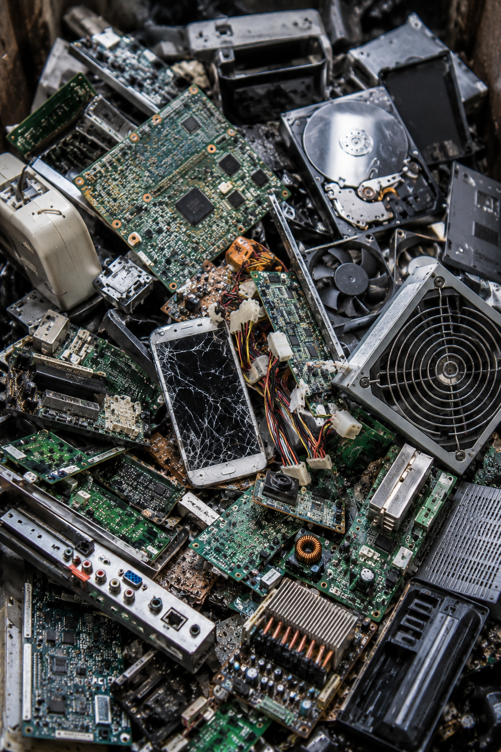 Electronic scrap and specialty materials