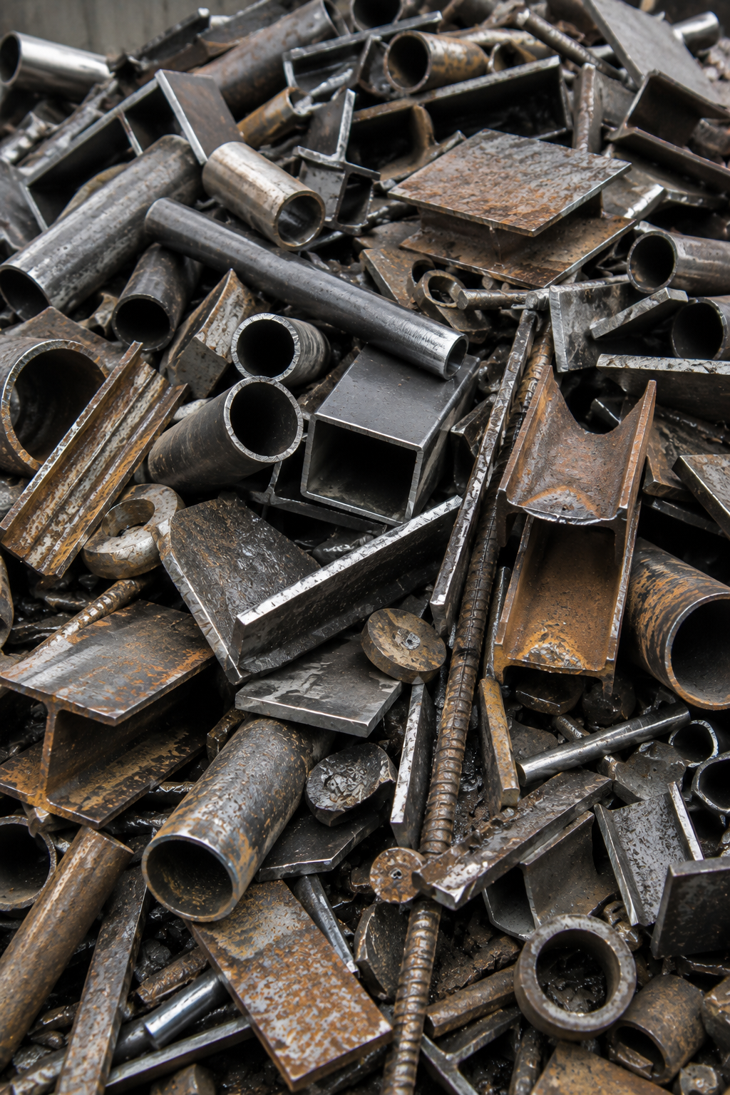 Heavy melting steel and ferrous scrap
